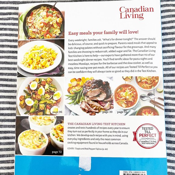 ✨ 2/$20 Family Cookbook | Canadian Living - Picture 3 of 7